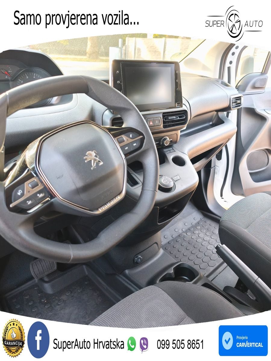 Peugeot Partner Pro FlexCab L2,Mixto,5Sitzer,AHK,Tempoma 131 KS