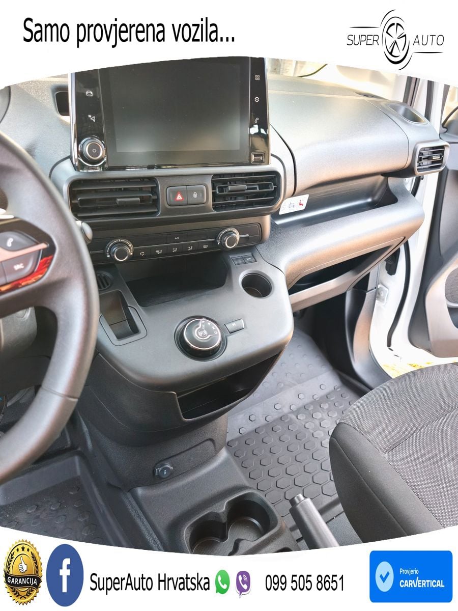 Peugeot Partner Pro FlexCab L2,Mixto,5Sitzer,AHK,Tempoma 131 KS