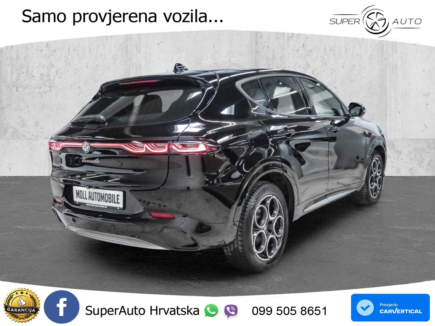 Alfa Romeo Tonale 1.5 VGT (160 KS) 48V-Hybrid TCT LED+GR SJED+ACC
