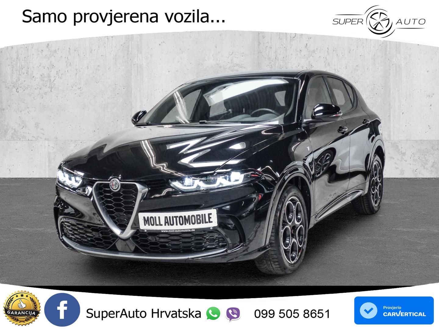 Alfa Romeo Tonale 1.5 VGT (160 KS) 48V-Hybrid TCT LED+GR SJED+ACC
