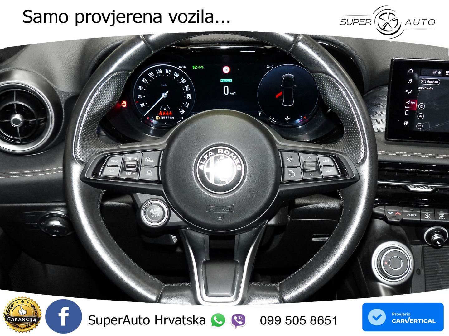 Alfa Romeo Tonale 1.5 VGT (160 KS) 48V-Hybrid TCT LED+GR SJED+ACC