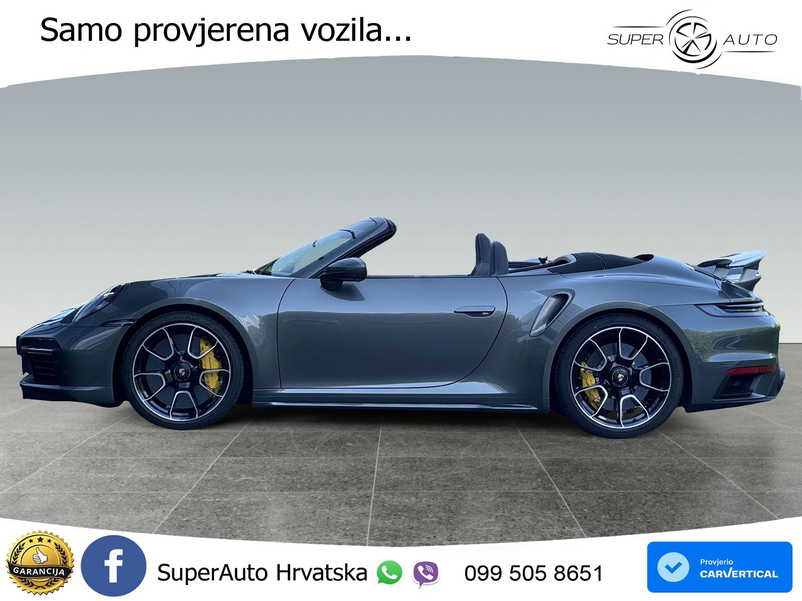 Porsche 911 Turbo S Cabriolet 3.8 (650 KS) PDK LED+GR SJED+ACC