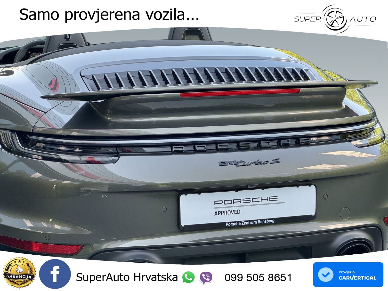 Porsche 911 Turbo S Cabriolet 3.8 (650 KS) PDK LED+GR SJED+ACC