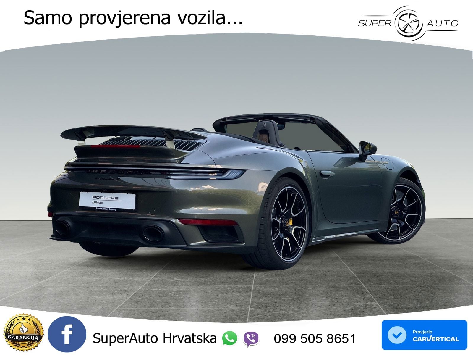 Porsche 911 Turbo S Cabriolet 3.8 (650 KS) PDK LED+GR SJED+ACC
