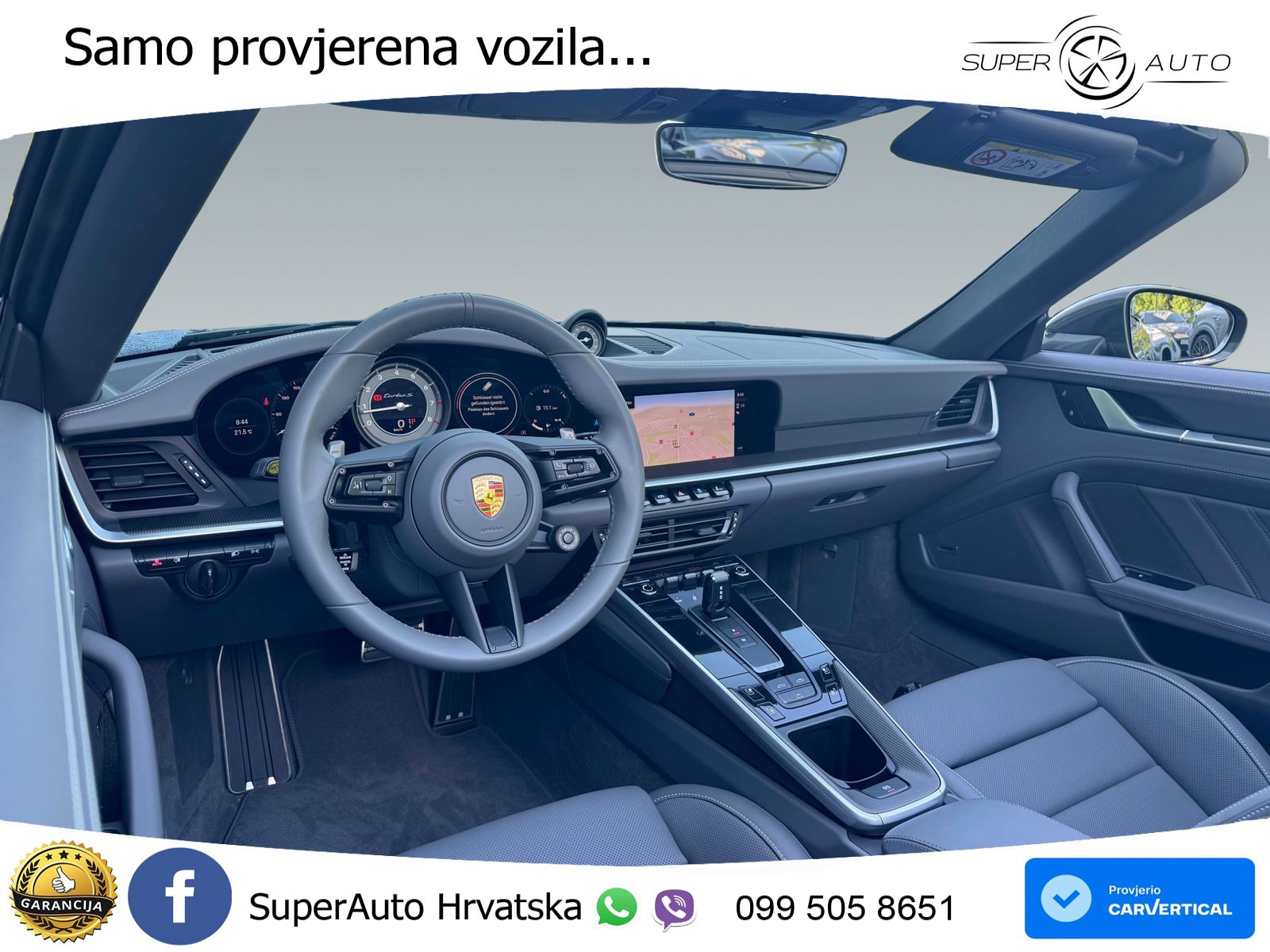 Porsche 911 Turbo S Cabriolet 3.8 (650 KS) PDK LED+GR SJED+ACC
