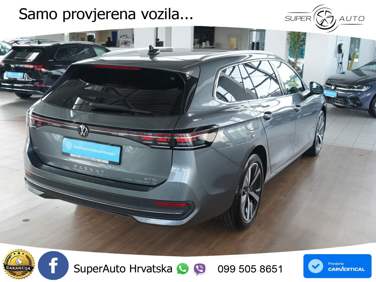 Volkswagen Passat Variant 1.5 eTSI (150 KS) DSG Business LED+GR SJED+ACC