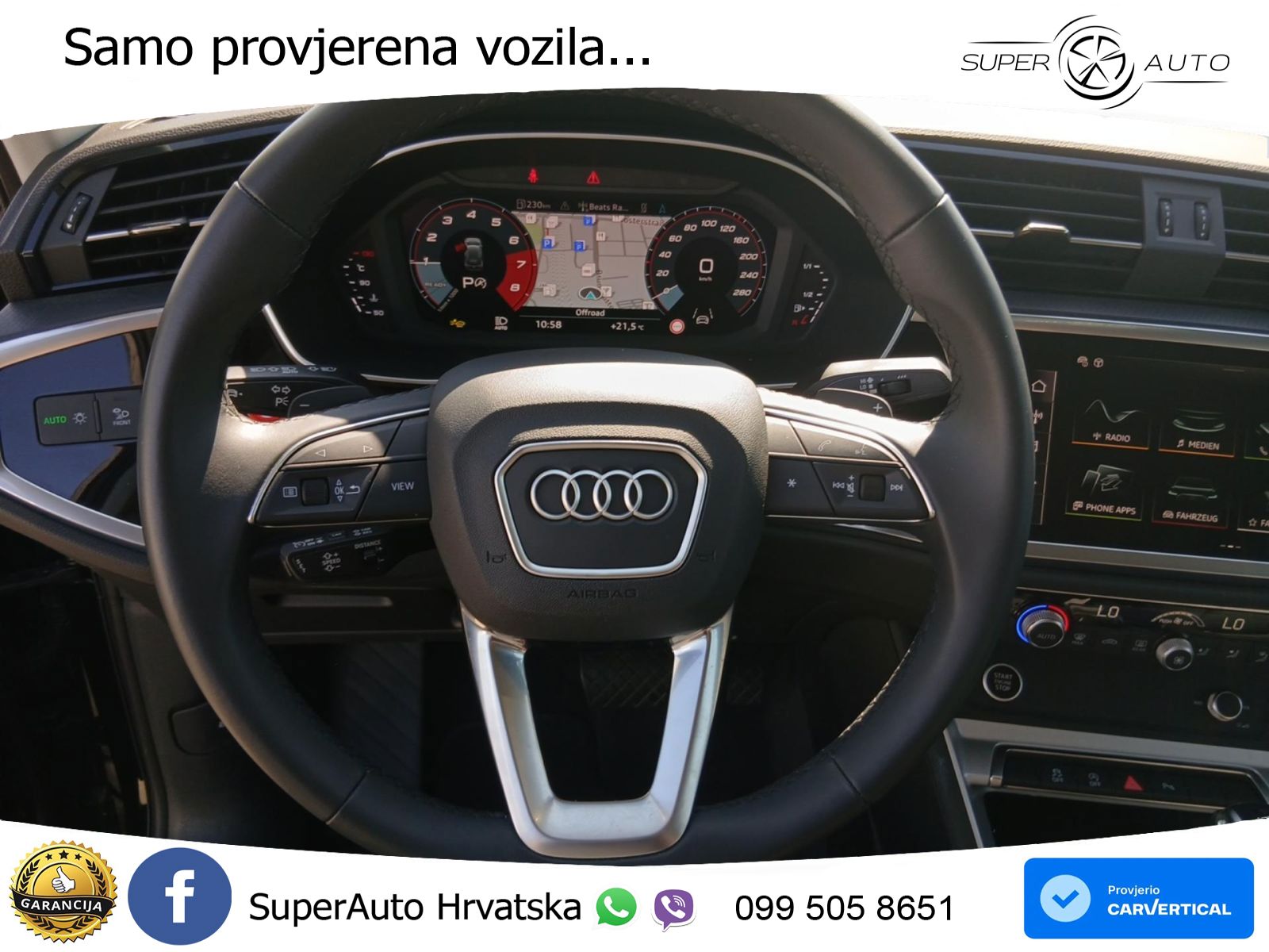 Audi Q3 1.5 TFSI (150 KS) S tronic LED+GR SJED+ACC