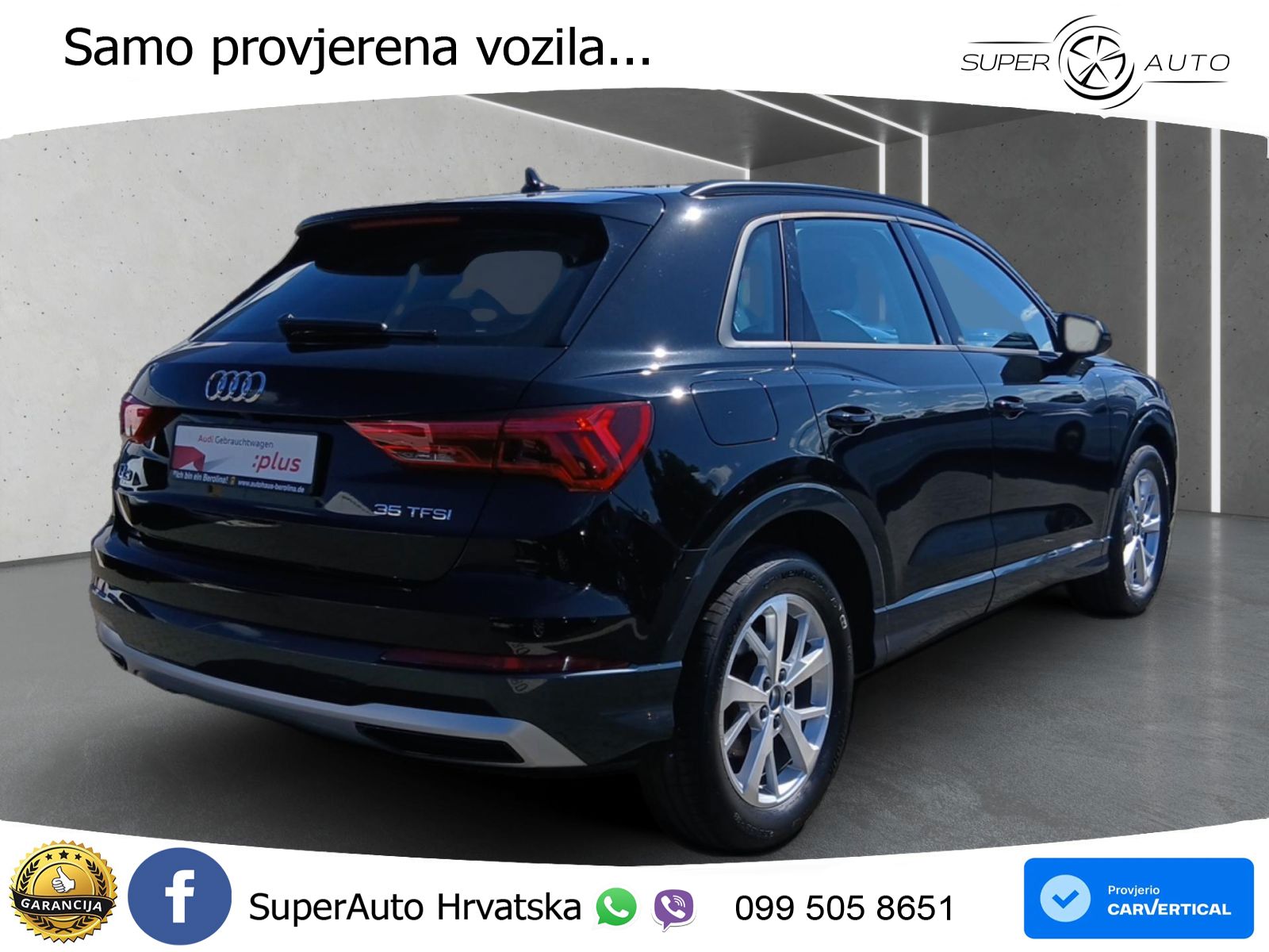 Audi Q3 1.5 TFSI (150 KS) S tronic LED+GR SJED+ACC