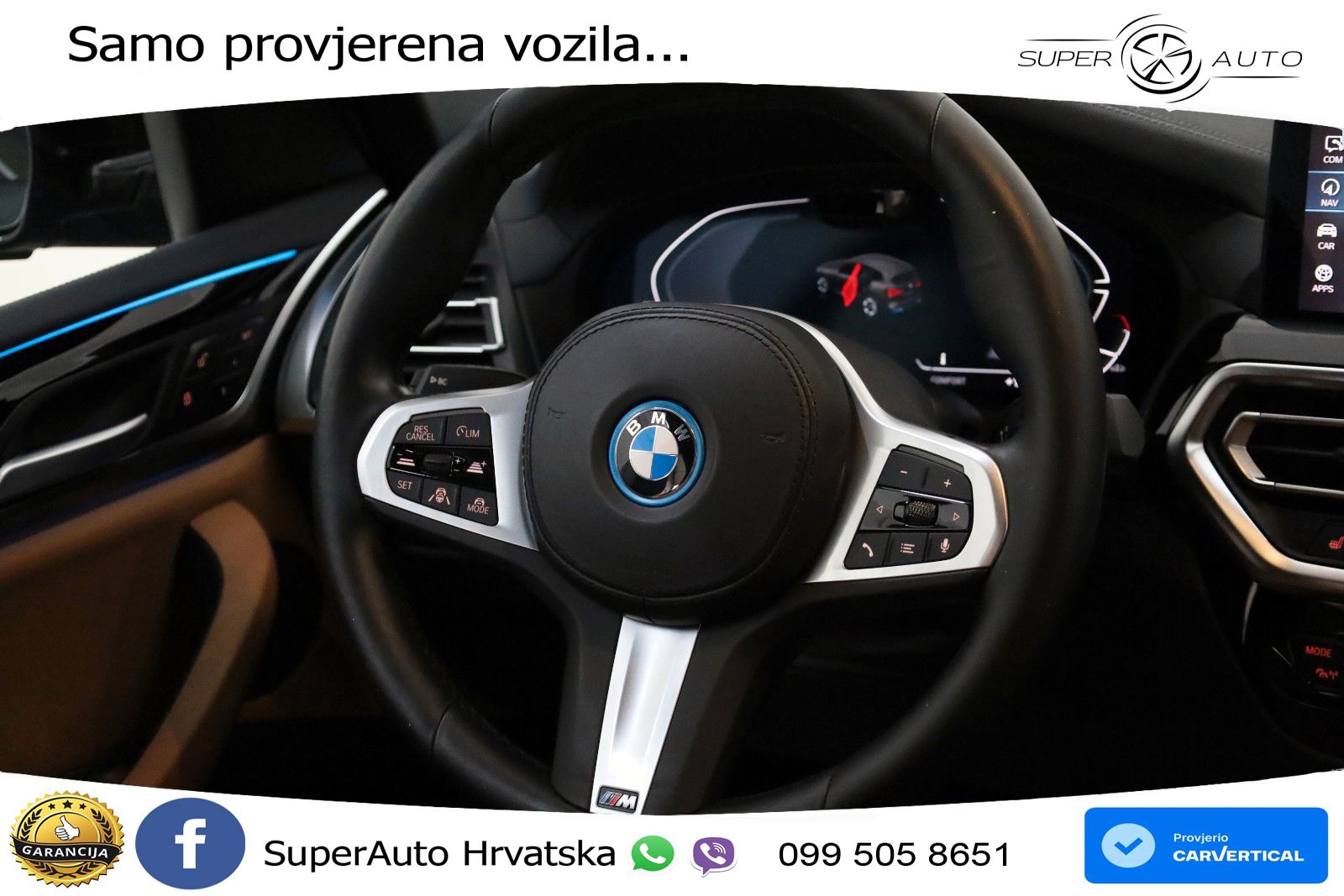BMW iX3 80 kWh (286 KS) LED+GR SJED+ACC