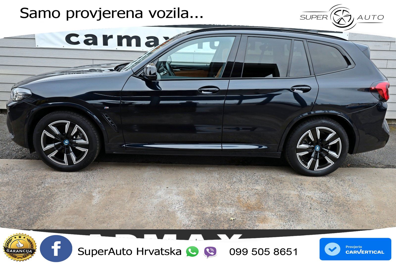 BMW iX3 80 kWh (286 KS) LED+GR SJED+ACC