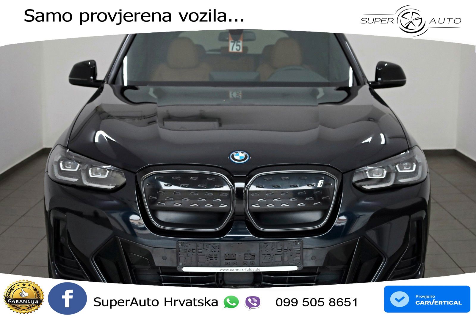 BMW iX3 80 kWh (286 KS) LED+GR SJED+ACC