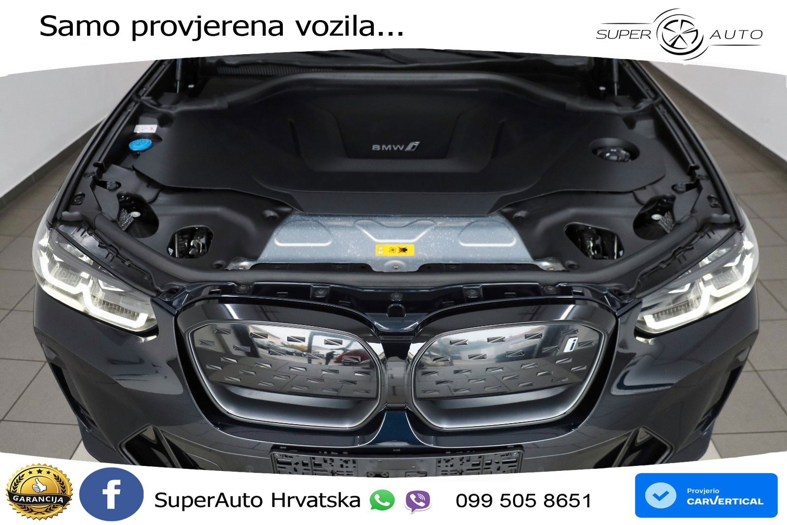 BMW iX3 80 kWh (286 KS) LED+GR SJED+ACC