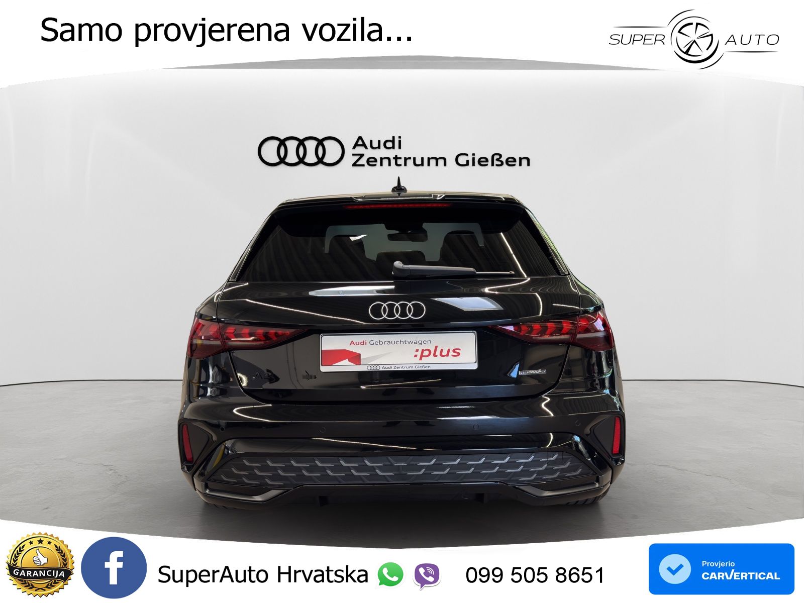 Audi A3 Sportback 40 TFSI (204 KS) quattro S tronic S line
