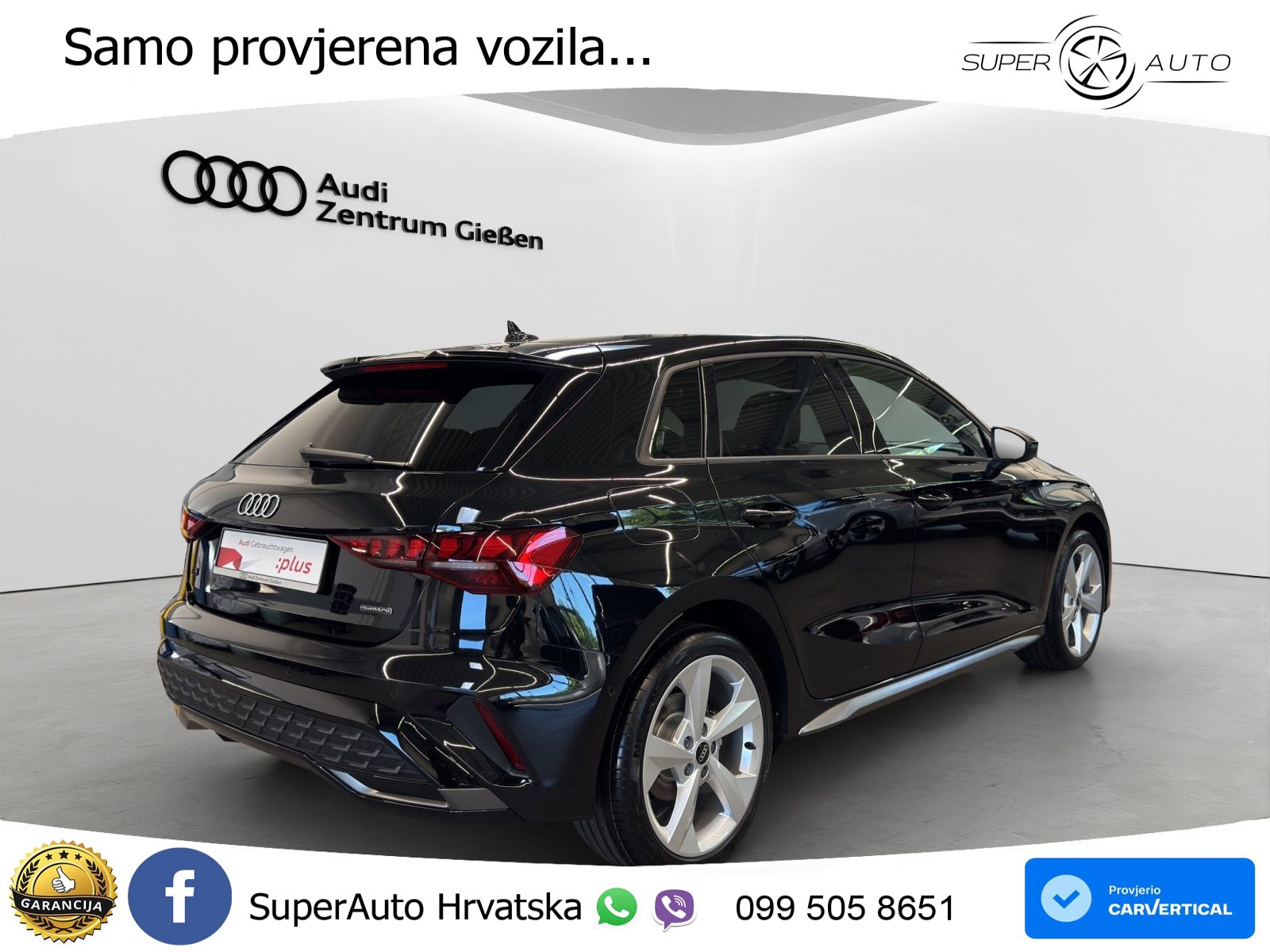 Audi A3 Sportback 40 TFSI (204 KS) quattro S tronic S line