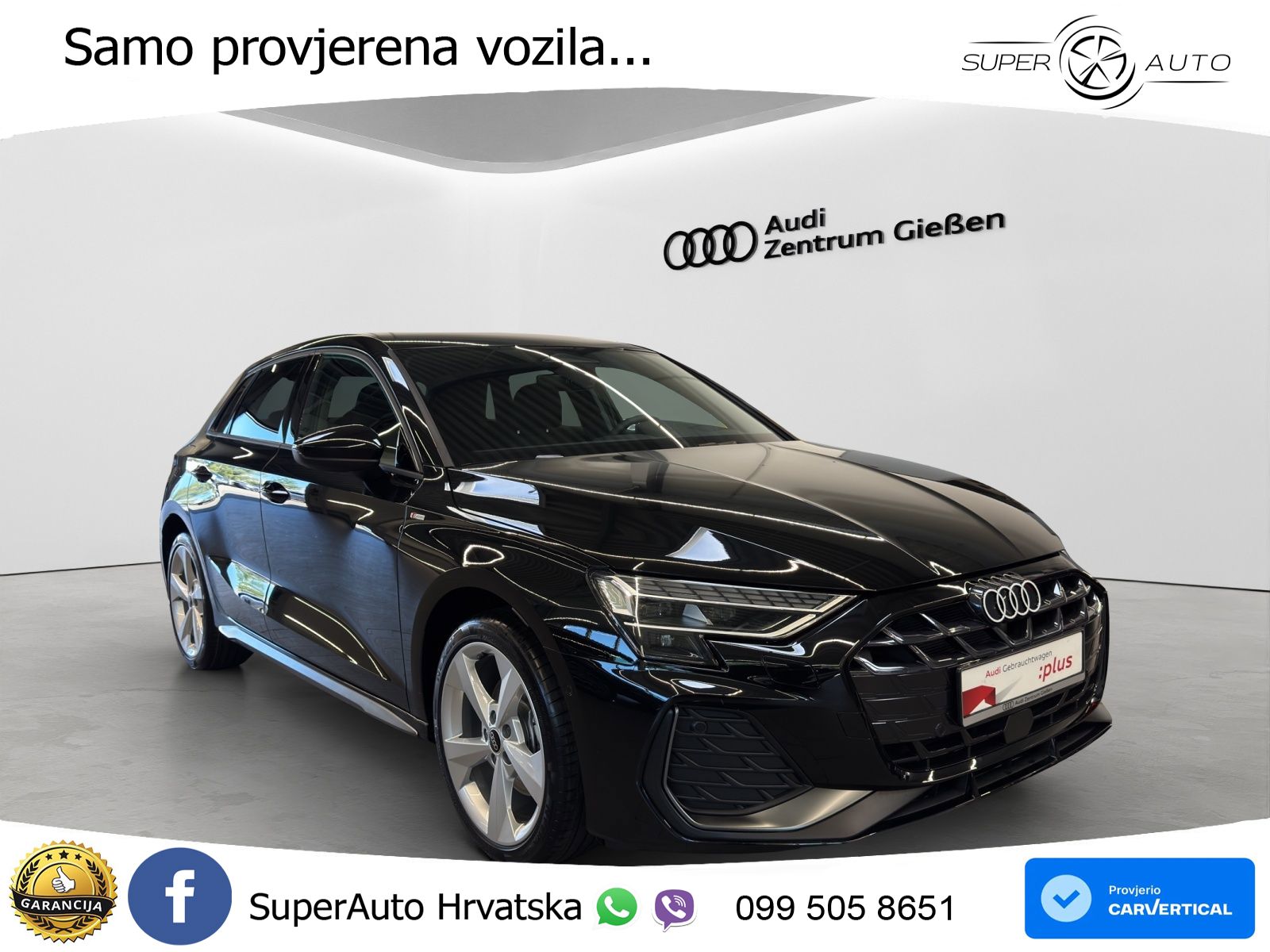 Audi A3 Sportback 40 TFSI (204 KS) quattro S tronic S line