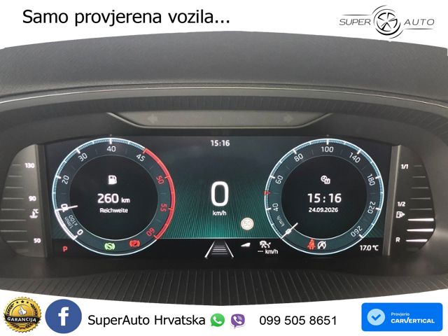Škoda Octavia Combi 2.0 TDI (150 KS) DSG LED+GR SJED+ACC