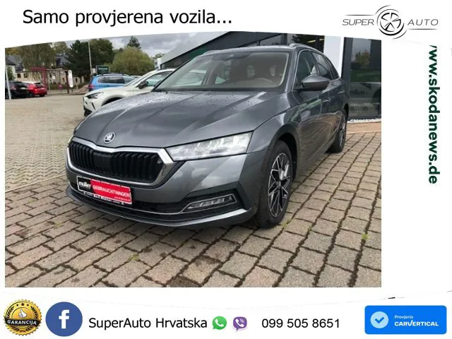Škoda Octavia Combi 2.0 TDI (150 KS) DSG LED+GR SJED+ACC