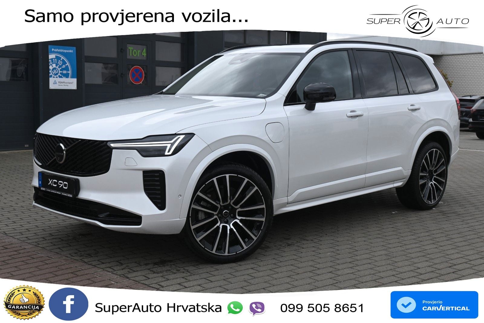 Volvo XC90 2.0 T8 AWD Automatic ACC+HEAD+4xGR SJED+360+PANO