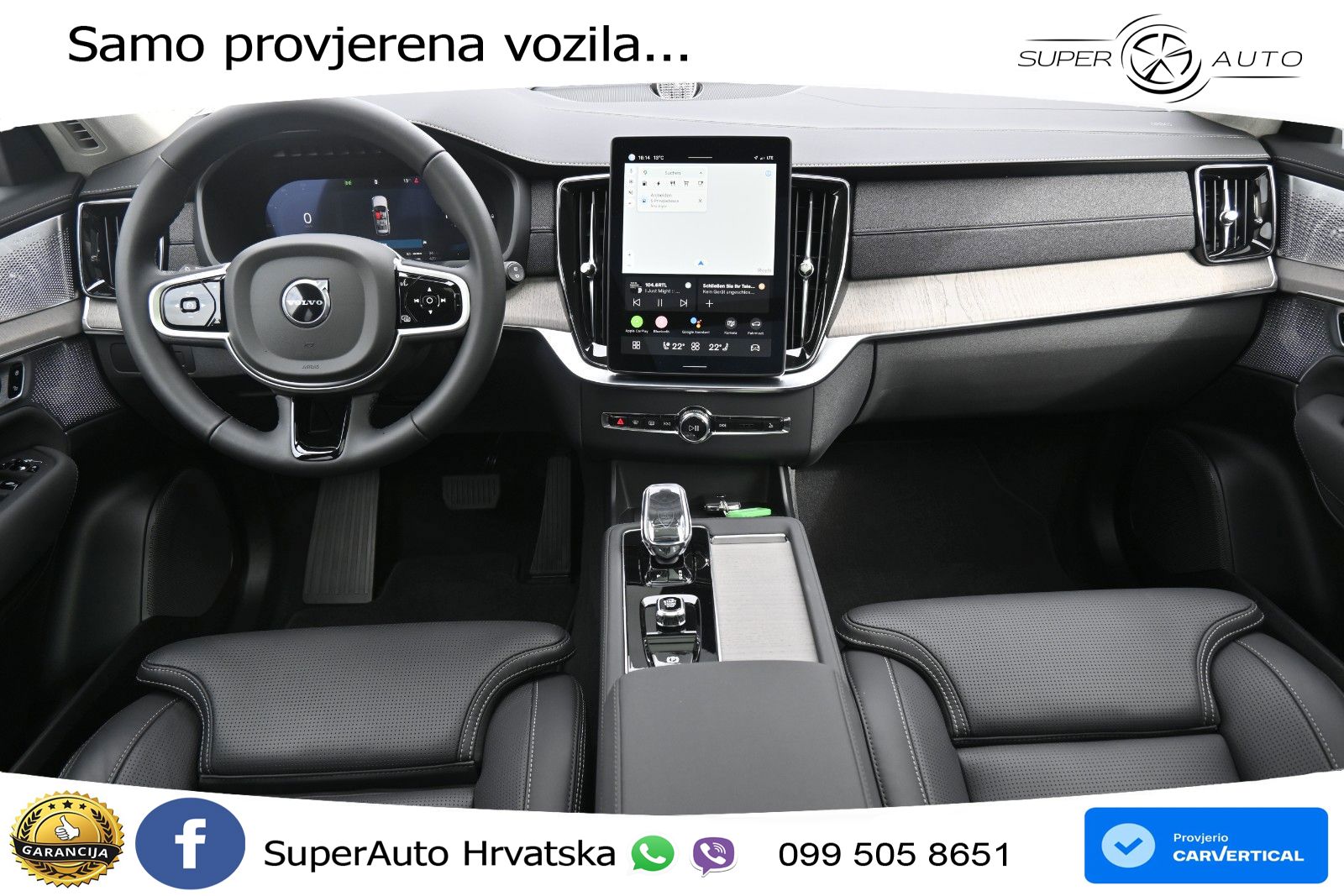 Volvo XC90 2.0 T8 AWD Automatic ACC+HEAD+4xGR SJED+360+PANO
