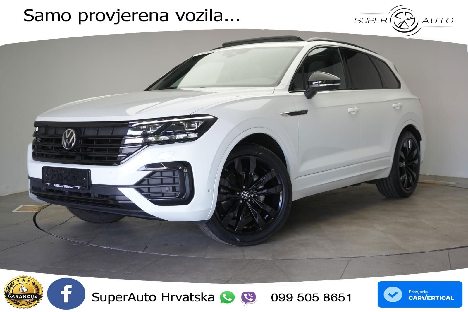 Volkswagen Touareg 3.0 V6 TDI (286 KS) 4MOTION Tiptronic R-Line ACC+HEAD+GR SJED+360+PANO