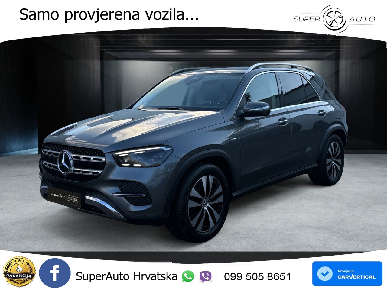 Mercedes GLE 350de (333 KS) 4MATIC 9G-TRONIC LED+GR SJED+ACC