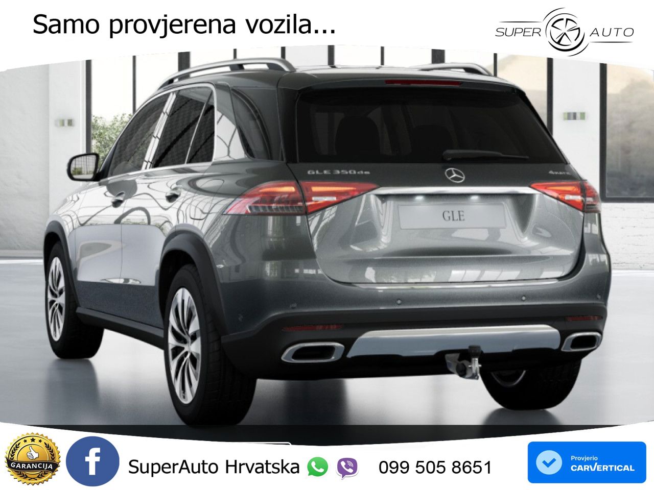Mercedes GLE 350de (333 KS) 4MATIC 9G-TRONIC LED+GR SJED+ACC