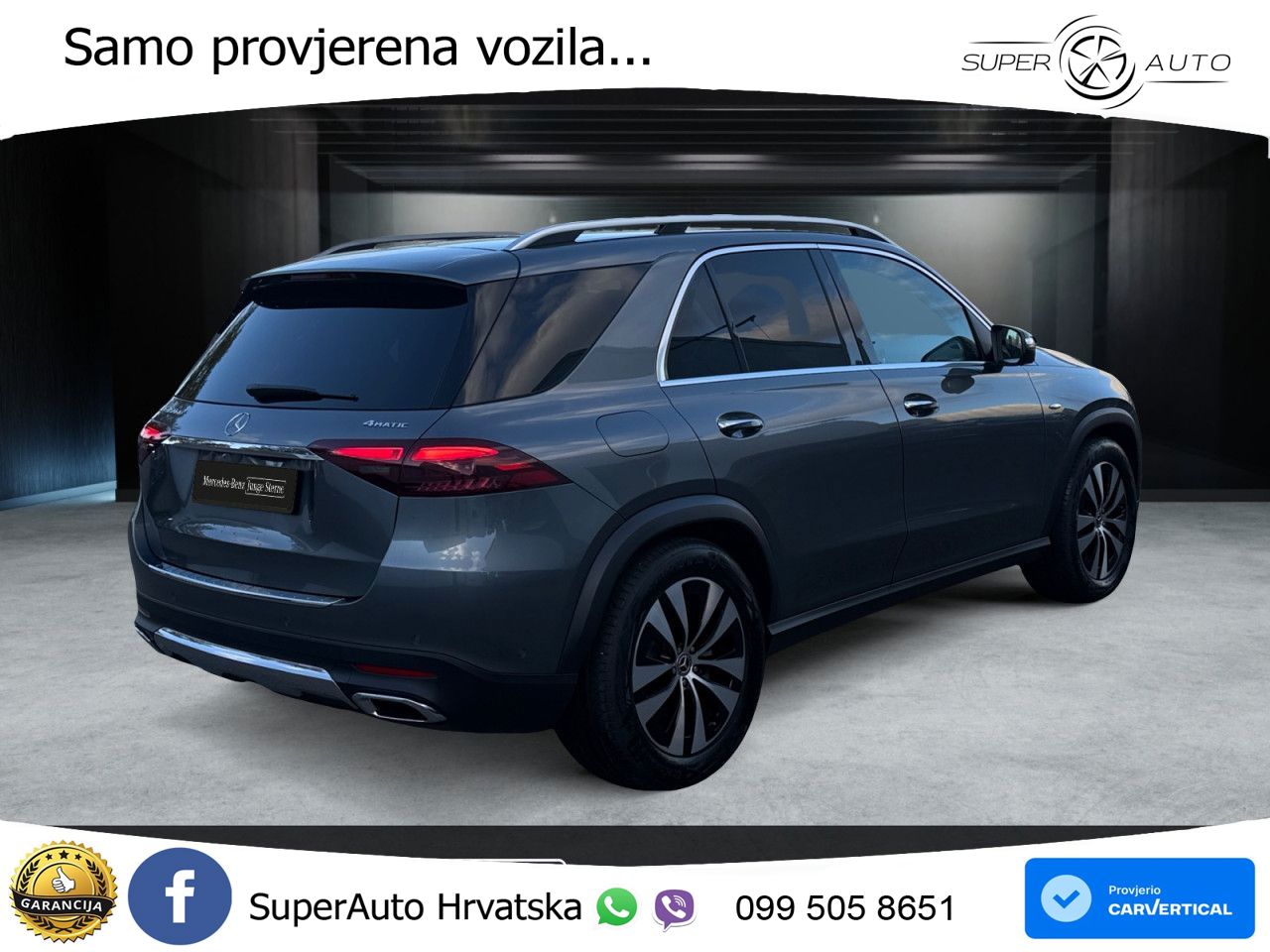 Mercedes GLE 350de (333 KS) 4MATIC 9G-TRONIC LED+GR SJED+ACC