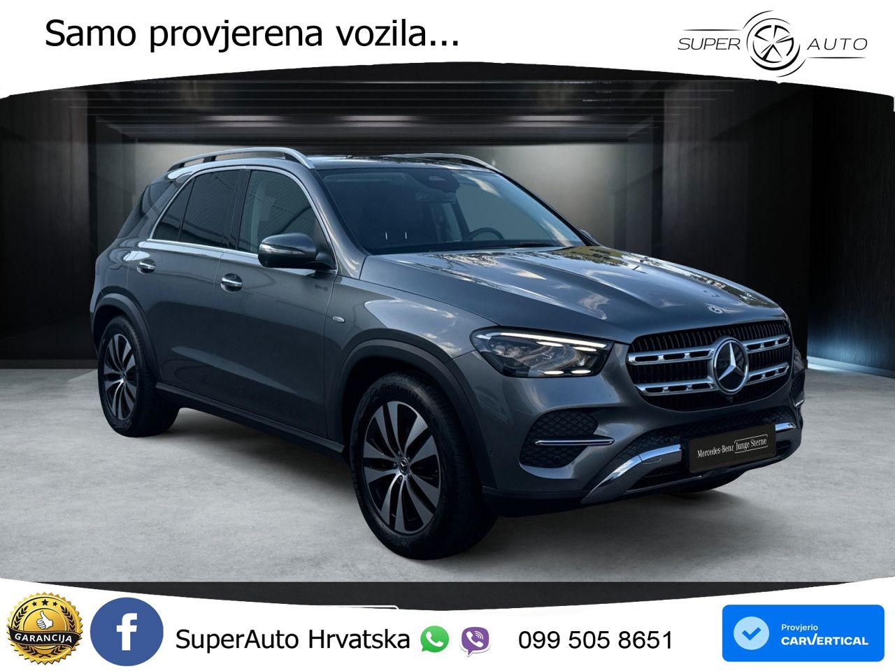 Mercedes GLE 350de (333 KS) 4MATIC 9G-TRONIC LED+GR SJED+ACC