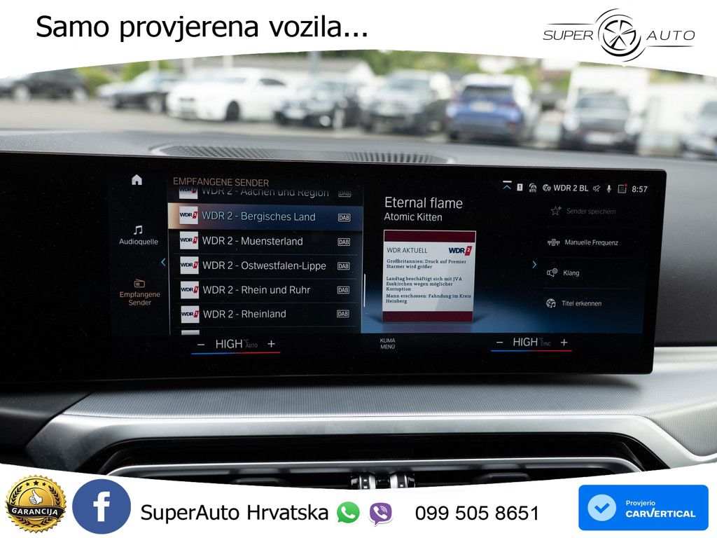 BMW 320d (190 KS) xDrive Steptronic M Sport LED+GR SJED+ACC