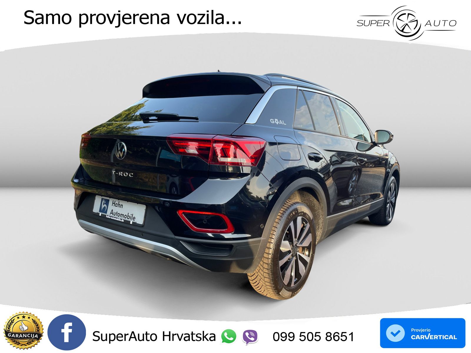 Volkswagen T-Roc 1.5 TSI (150 KS) DSG LED+GR SJED+ACC