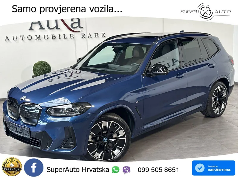 BMW iX3 80 kWh (286 KS) M Sport ACC+HEAD+GR SJED+360+PANO