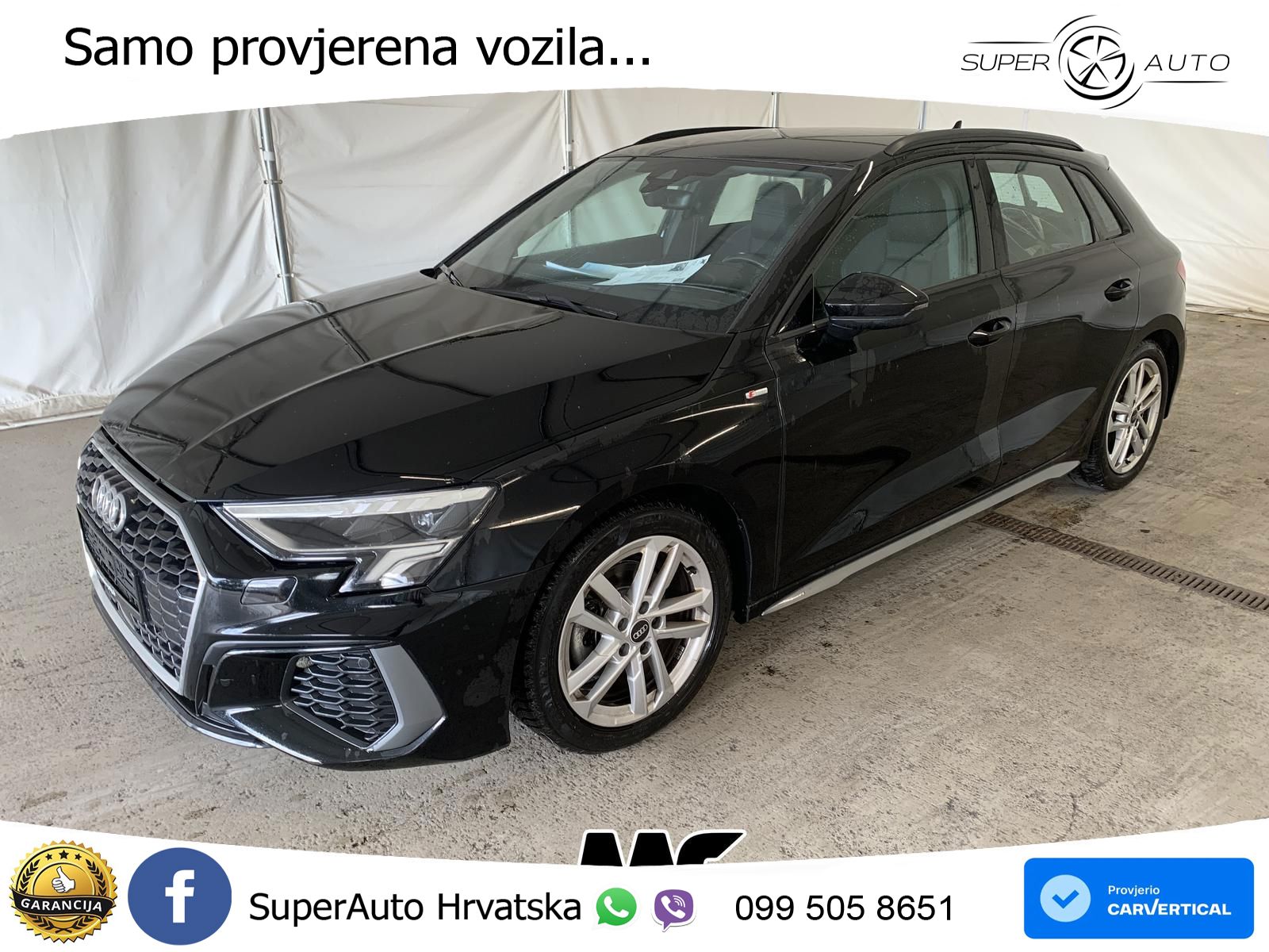 Audi A3 35 TDI (150 KS) S line