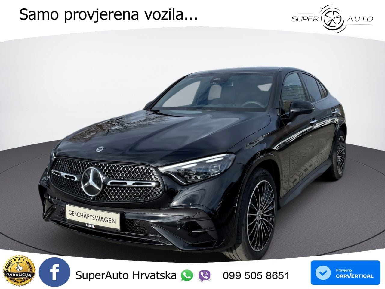 Mercedes GLC Coupe 220d (197 KS) 4MATIC 9G-TRONIC AMG ACC+GR SJED+360+PANO
