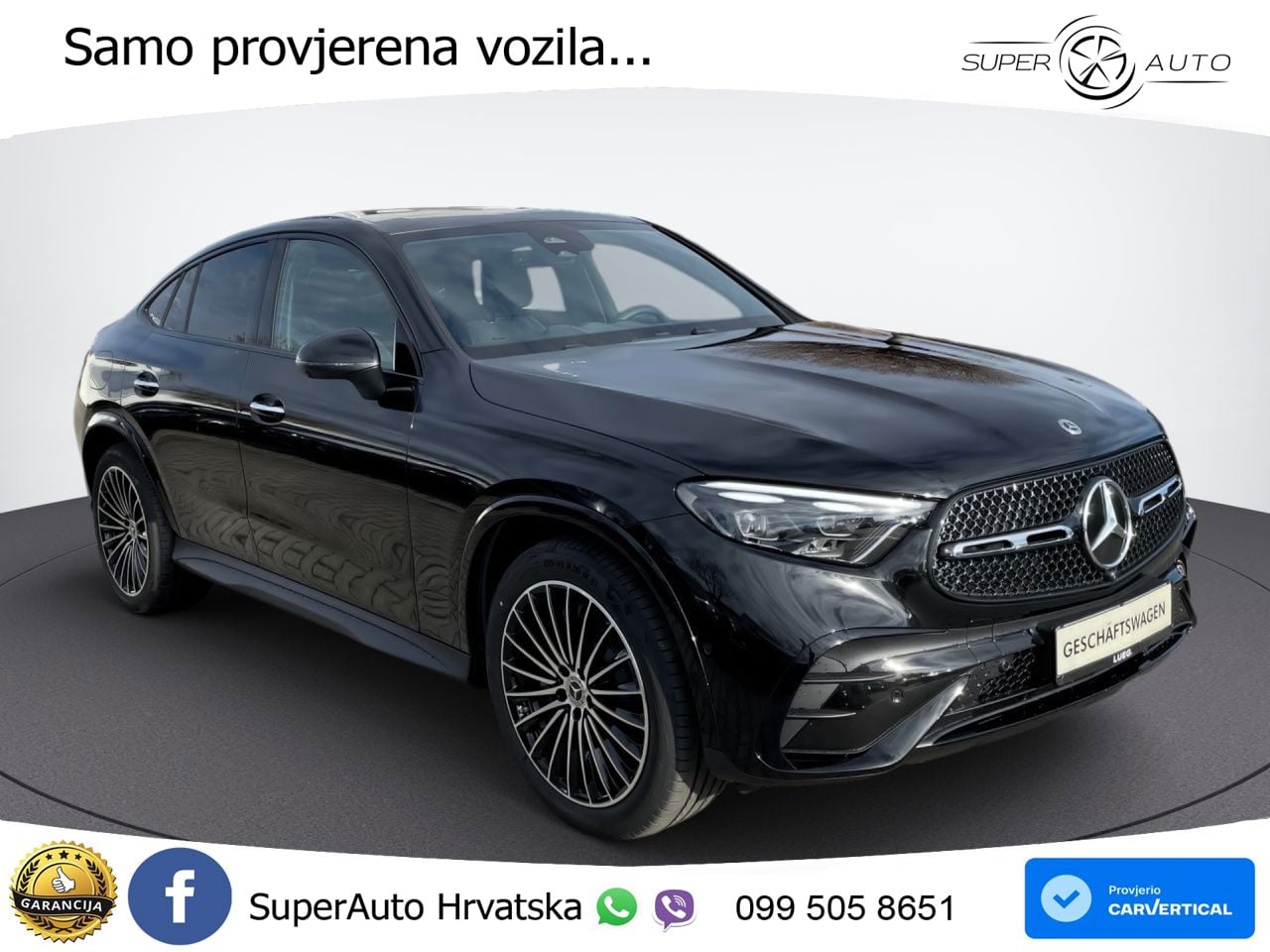 Mercedes GLC Coupe 220d (197 KS) 4MATIC 9G-TRONIC AMG ACC+GR SJED+360+PANO