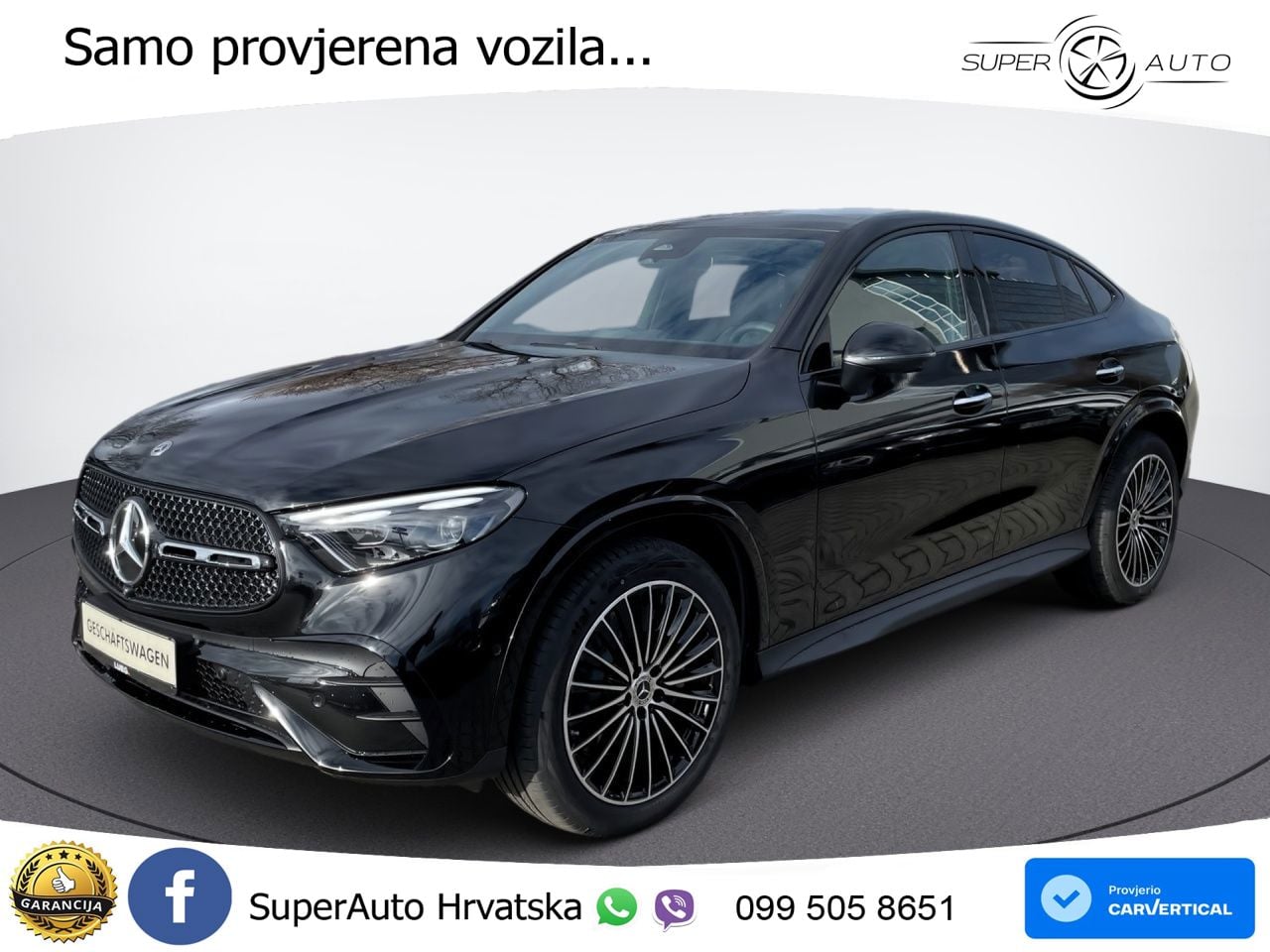 Mercedes GLC Coupe 220d (197 KS) 4MATIC 9G-TRONIC AMG ACC+GR SJED+360+PANO