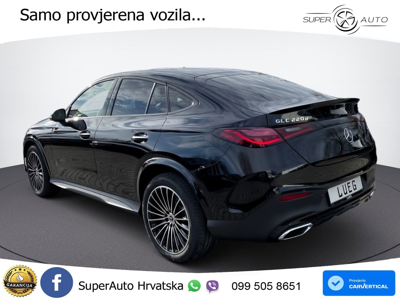 Mercedes GLC Coupe 220d (197 KS) 4MATIC 9G-TRONIC AMG ACC+GR SJED+360+PANO