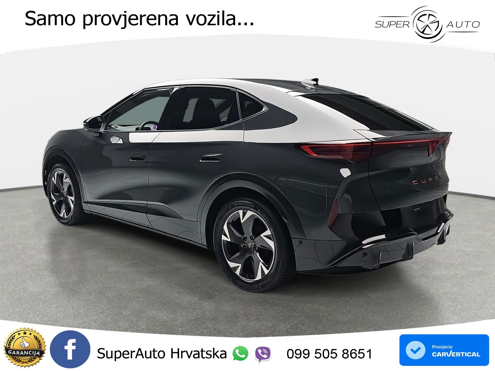 Cupra Tavascan 82 kWh (286 KS) LED+GR SJED+ACC