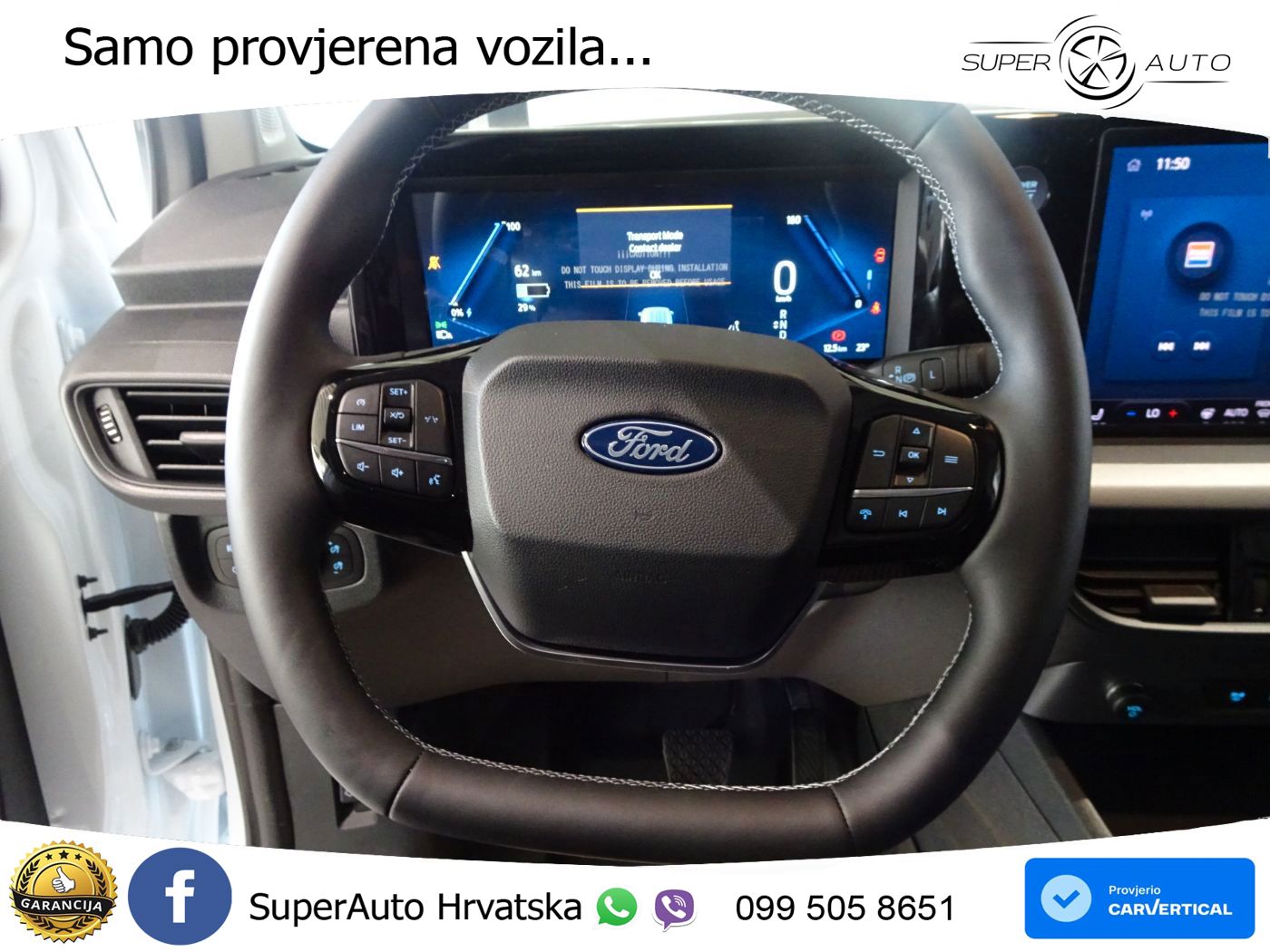 Ford E-Transit Courier Kasten Trend NAVI*SHZ*CAM*PDC 136 KS