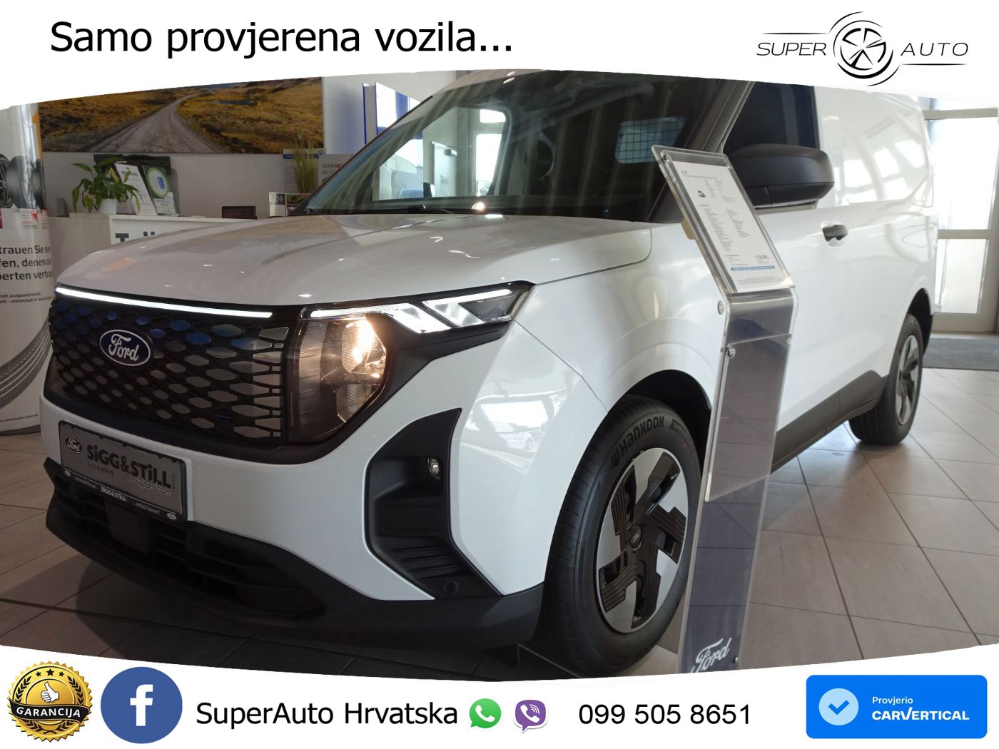 Ford E-Transit Courier Kasten Trend NAVI*SHZ*CAM*PDC 136 KS