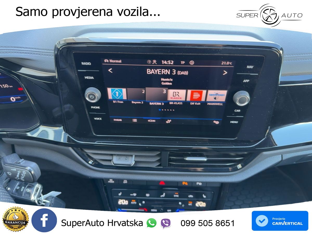 Volkswagen T-Roc I 1.5 TSI (150 KS) MATRIX+GR SJED+KAM
