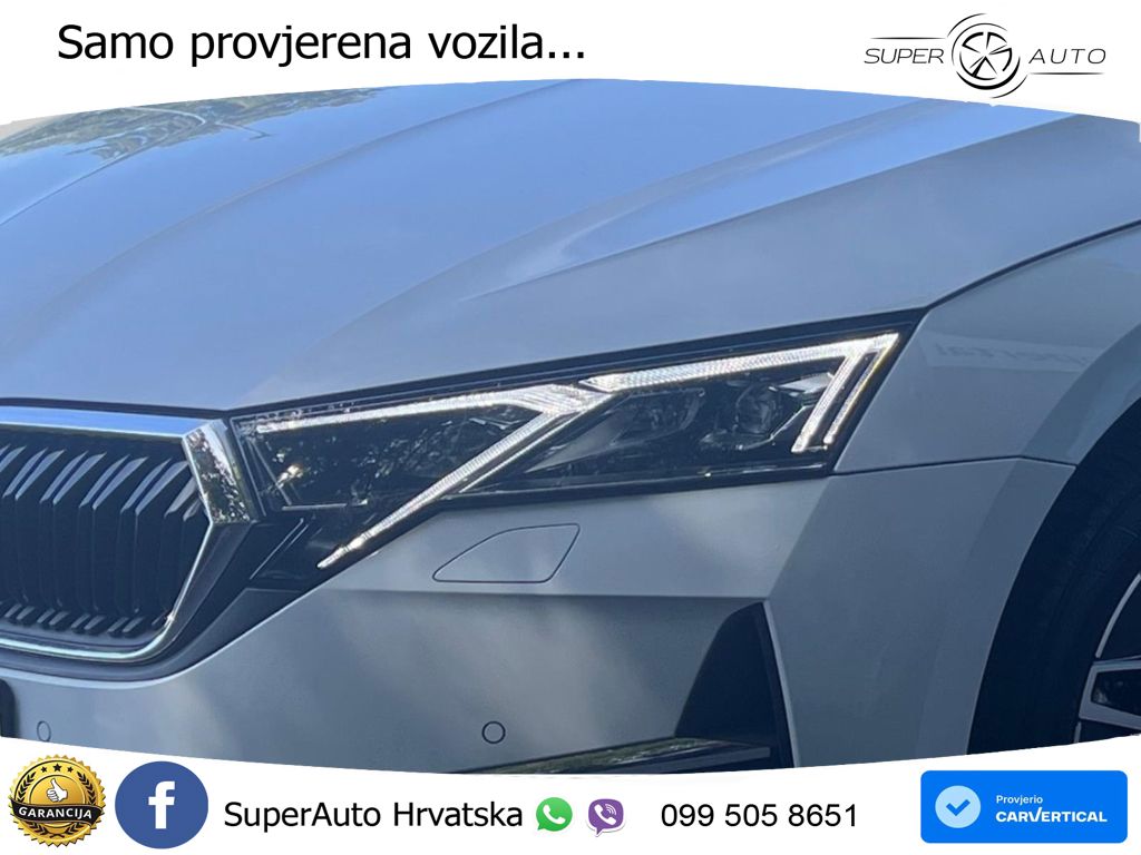 Škoda Octavia Combi 2.0 TDI (150 KS) DSG MATRIX+GR SJED+KAM