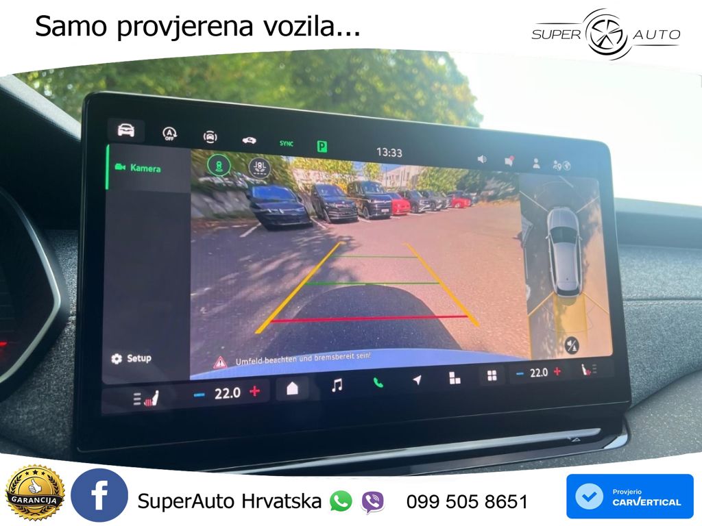 Škoda Octavia Combi 2.0 TDI (150 KS) DSG MATRIX+GR SJED+KAM