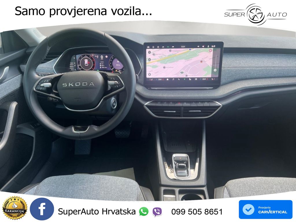 Škoda Octavia Combi 2.0 TDI (150 KS) DSG MATRIX+GR SJED+KAM