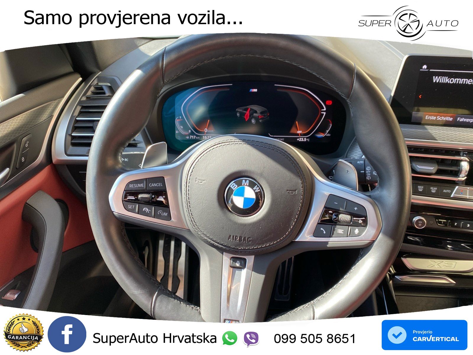 BMW X3 20i xDrive Steptronic M Sport LED+GR SJED+ACC