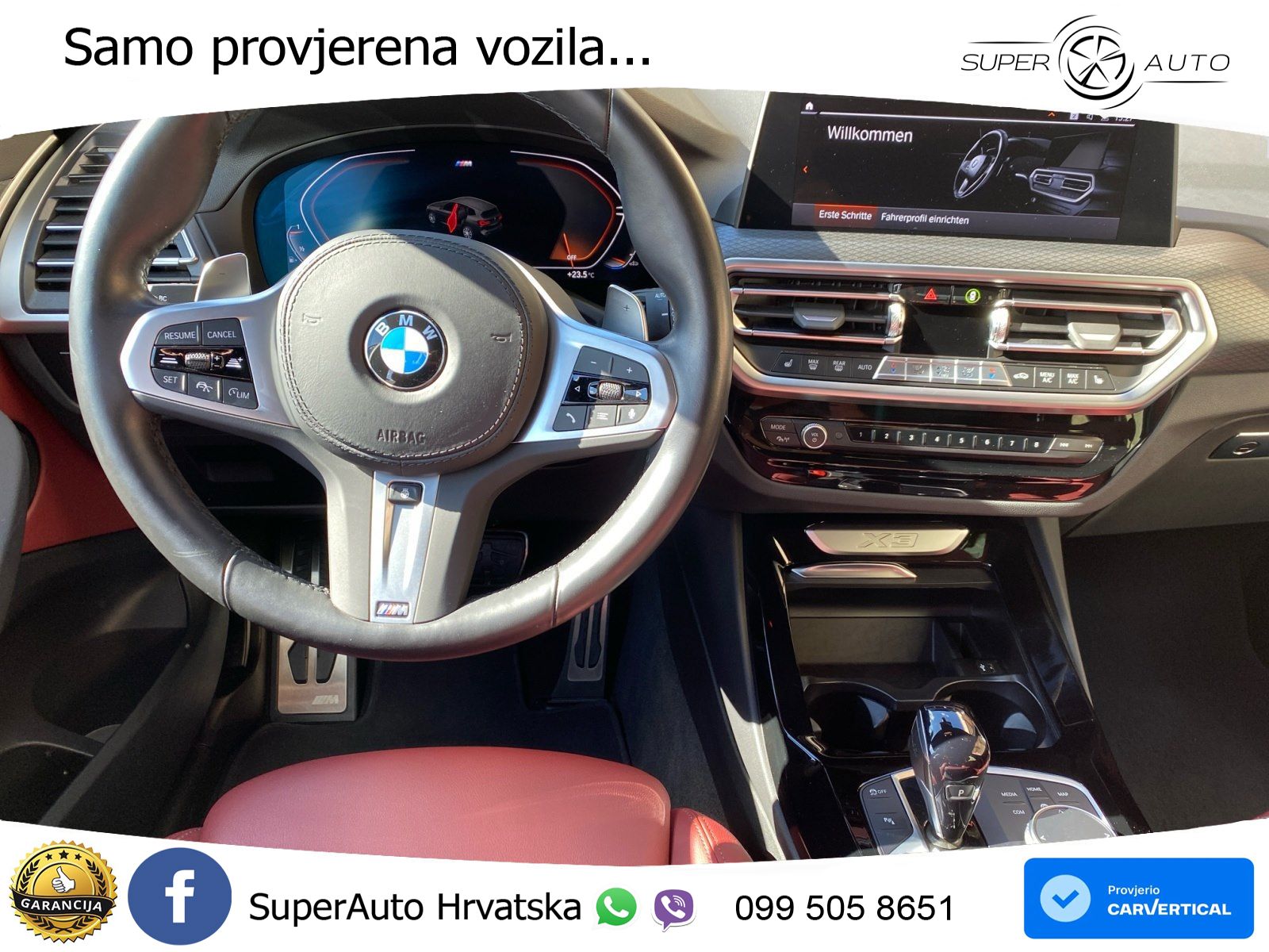 BMW X3 20i xDrive Steptronic M Sport LED+GR SJED+ACC
