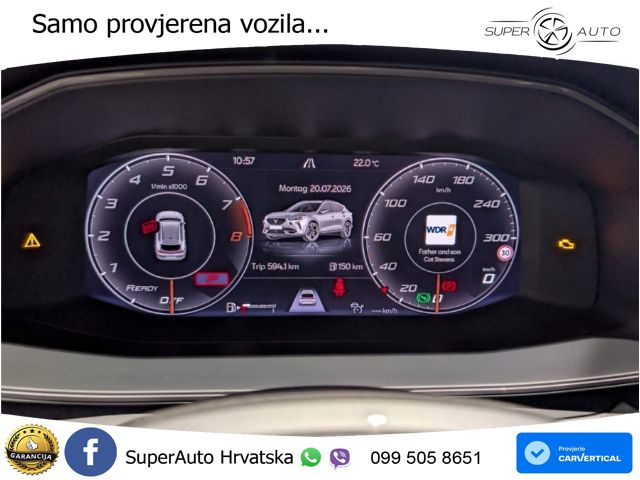Cupra Formentor VZ5 2.5 TSI (390 KS) 4Drive DSG LED+GR SJED+ACC