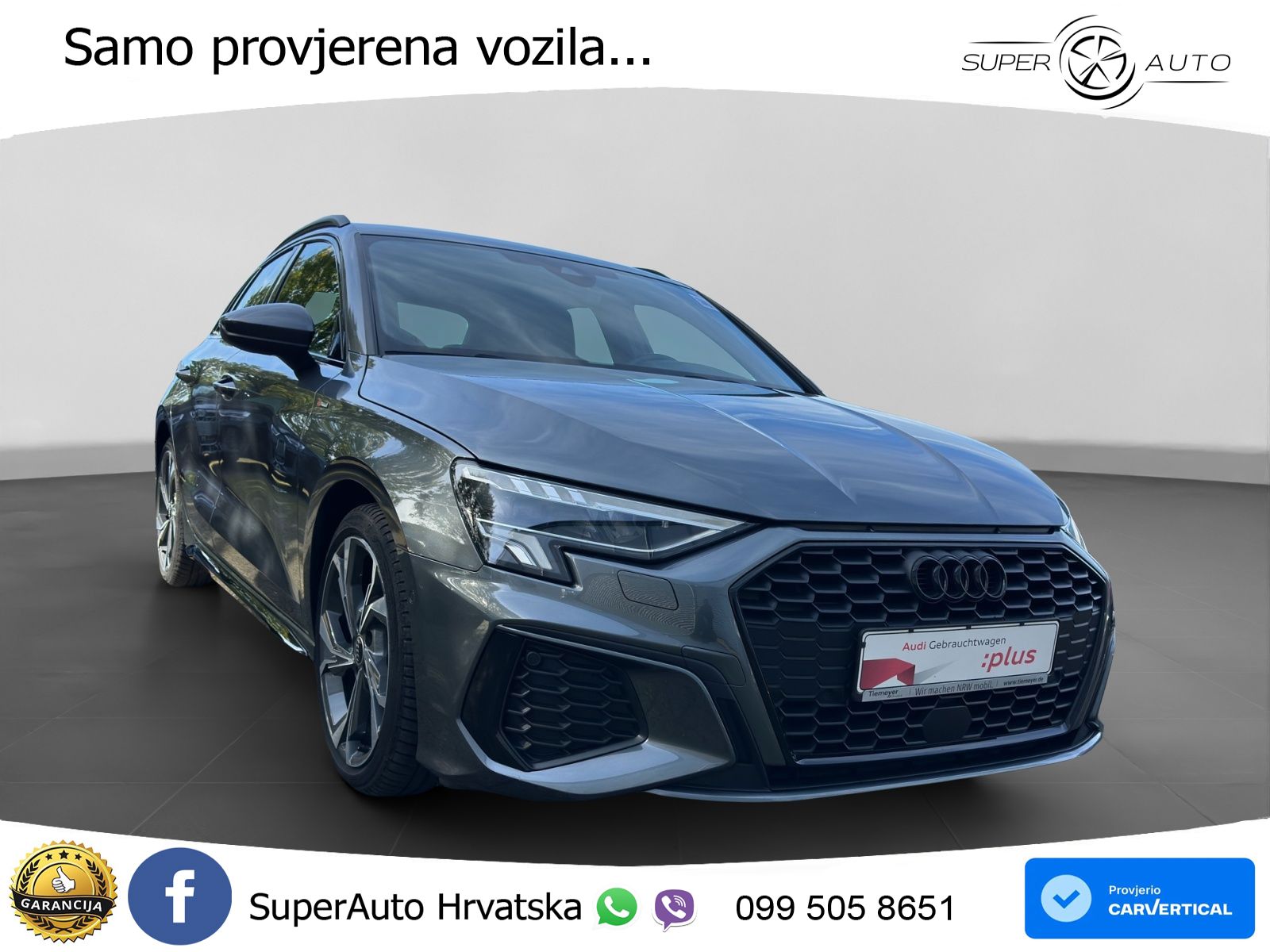 Audi A3 35 TDI (150 KS) 2x S line