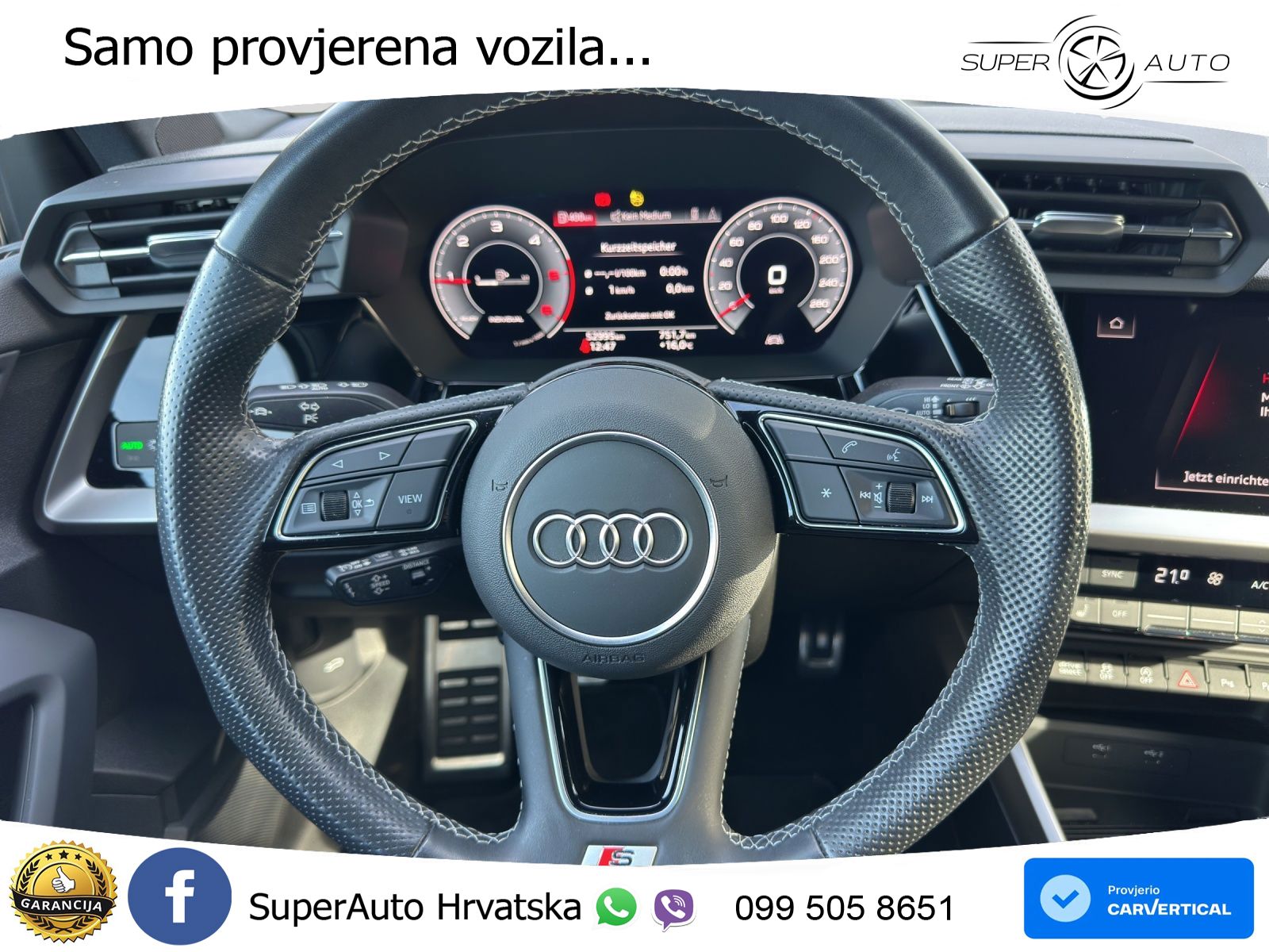 Audi A3 35 TDI (150 KS) 2x S line