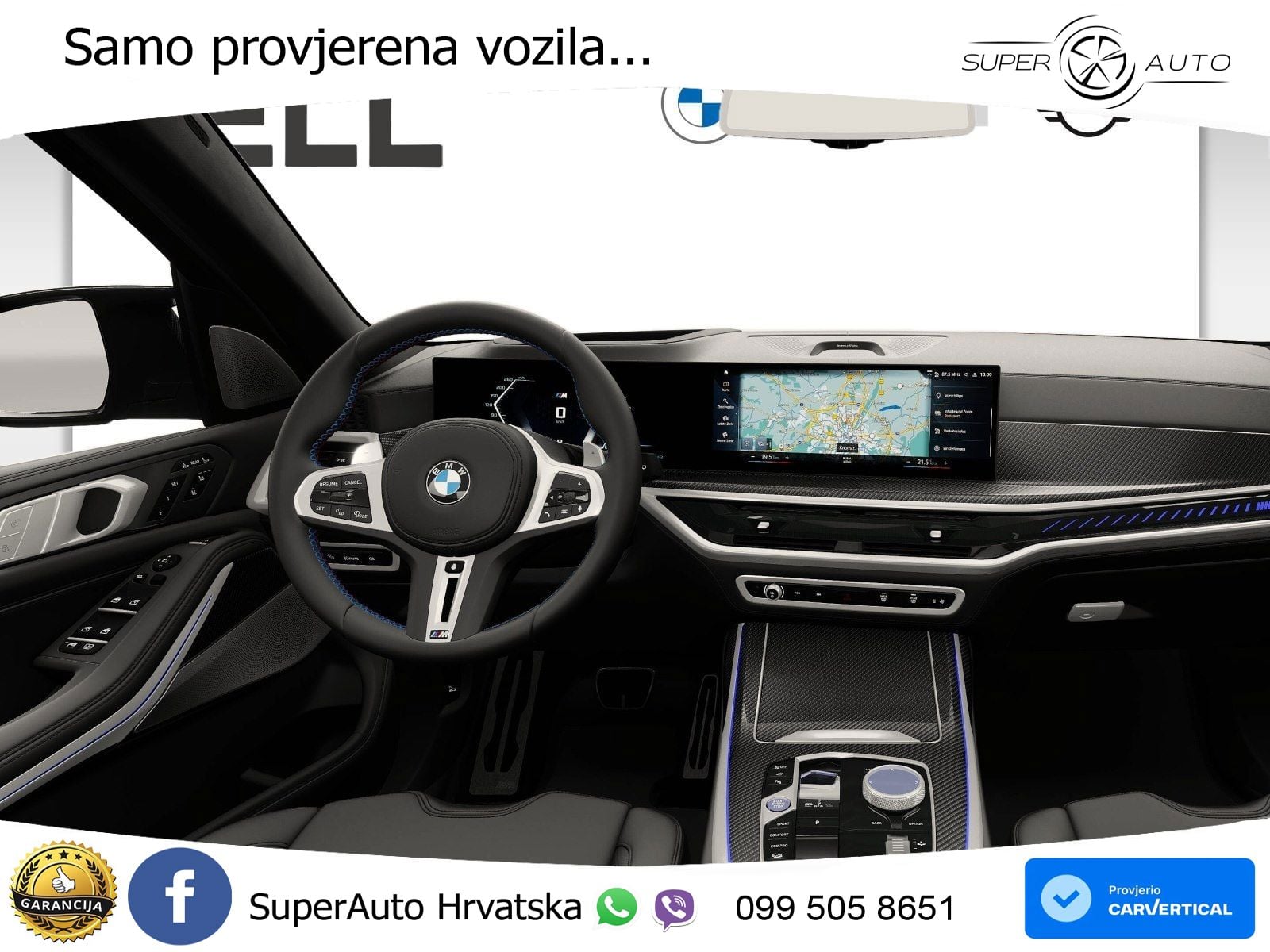 BMW X7 M60i (530 KS) xDrive Steptronic ZRAČNI+ACC+GR SJED+KAM+PANO