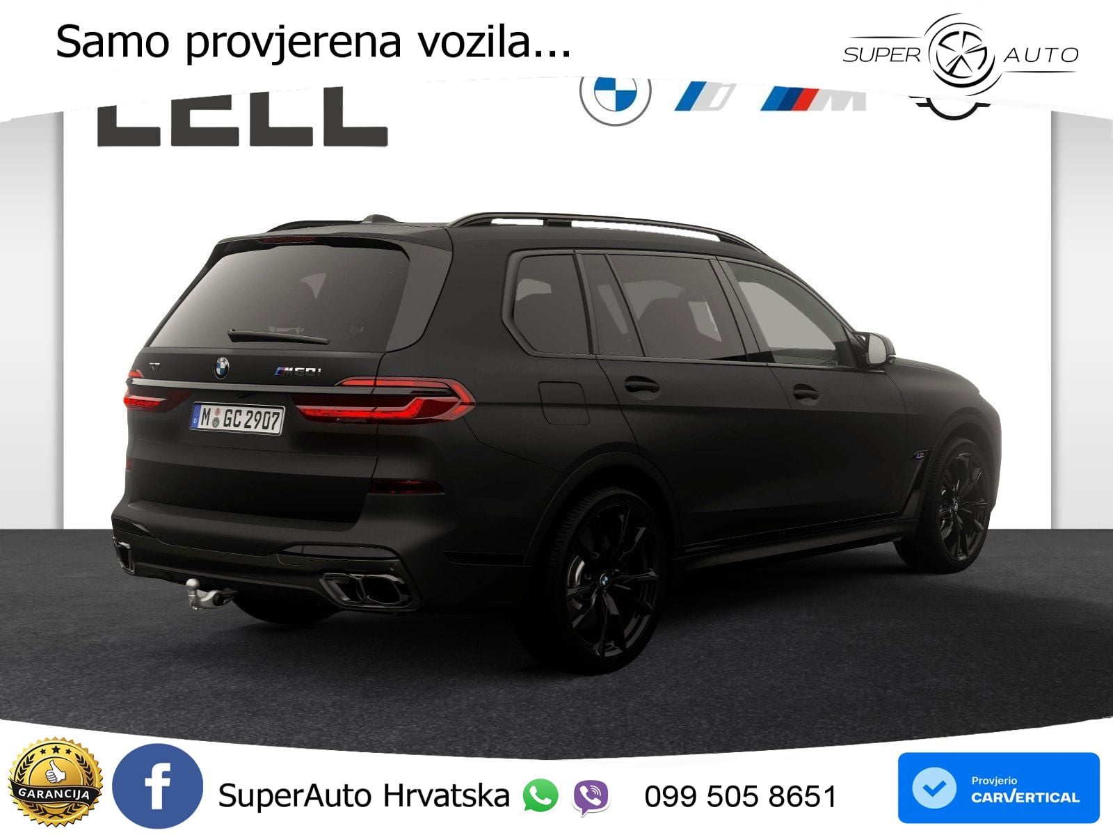 BMW X7 M60i (530 KS) xDrive Steptronic ZRAČNI+ACC+GR SJED+KAM+PANO